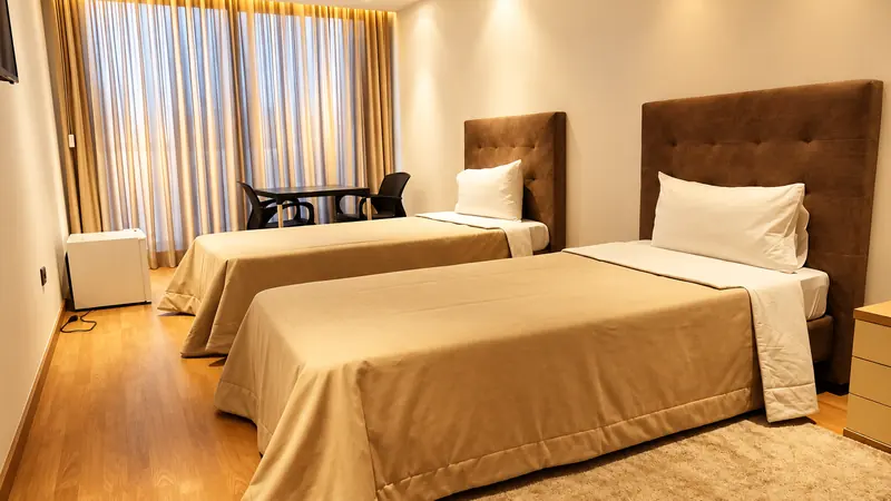 Quarto Twin com duas camas individuais